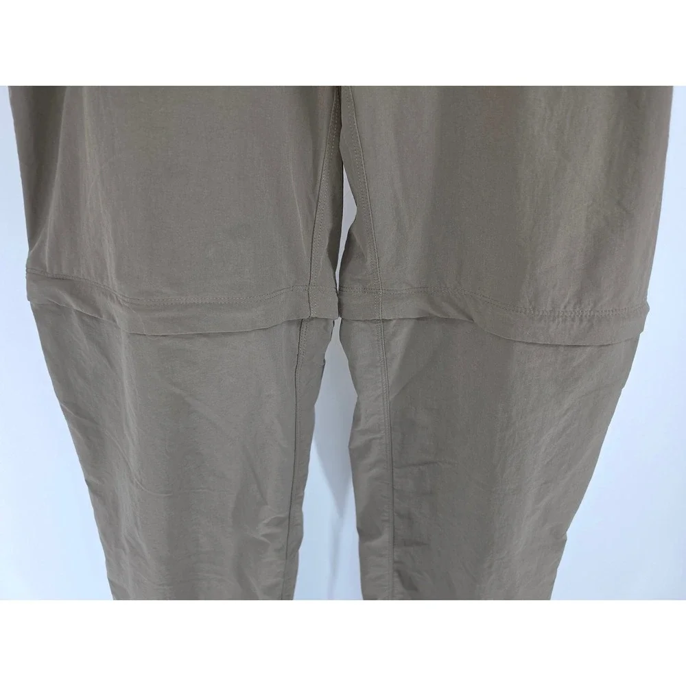 The North Face Mens Paramount Peak II Convertible Hiking Pants Olive Green 34